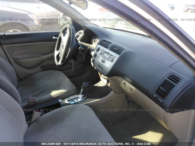 JHMES96643S017603 - 2003 HONDA CIVIC HYBRID GOLD photo 5