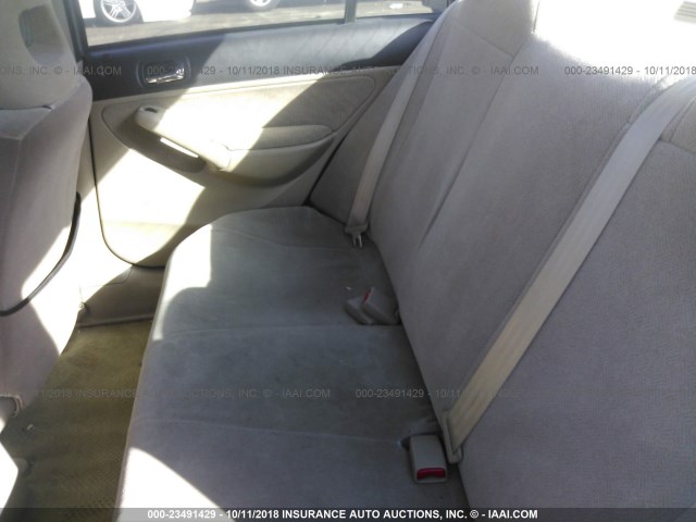 JHMES96643S017603 - 2003 HONDA CIVIC HYBRID GOLD photo 8