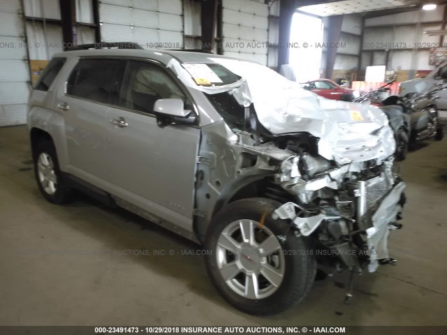 2GKALSEK6D6131484 - 2013 GMC TERRAIN SLE SILVER photo 1