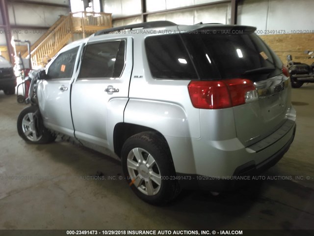 2GKALSEK6D6131484 - 2013 GMC TERRAIN SLE SILVER photo 3