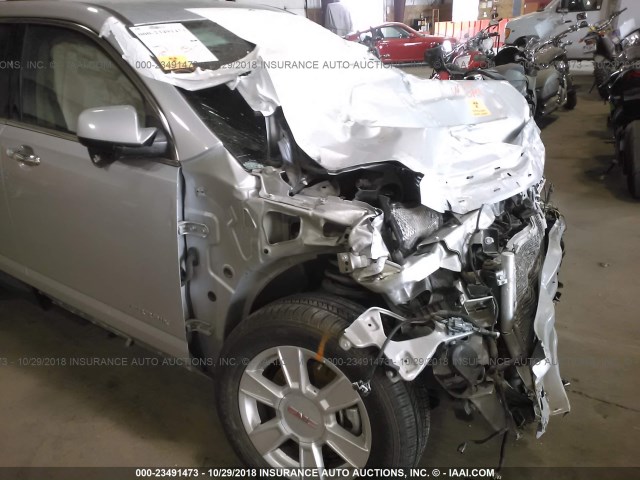 2GKALSEK6D6131484 - 2013 GMC TERRAIN SLE SILVER photo 6