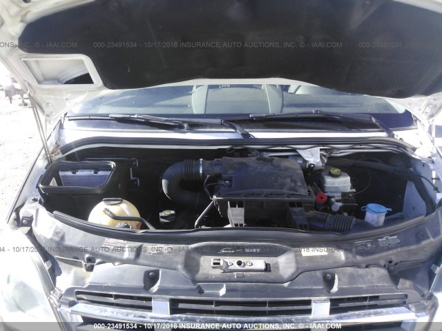 WDYPE8CC1D5746362 - 2013 FREIGHTLINER 2500 SPRINTER 2500 WHITE photo 9