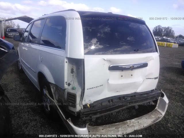 2A4RR5D18AR414092 - 2010 CHRYSLER TOWN & COUNTRY TOURING WHITE photo 3