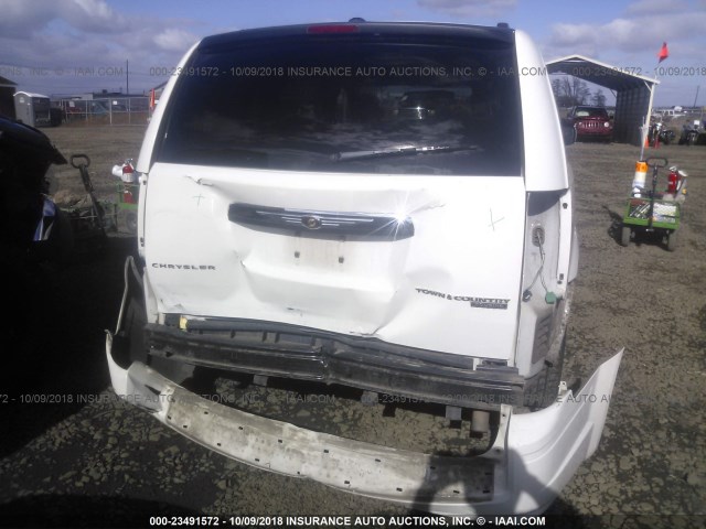 2A4RR5D18AR414092 - 2010 CHRYSLER TOWN & COUNTRY TOURING WHITE photo 6