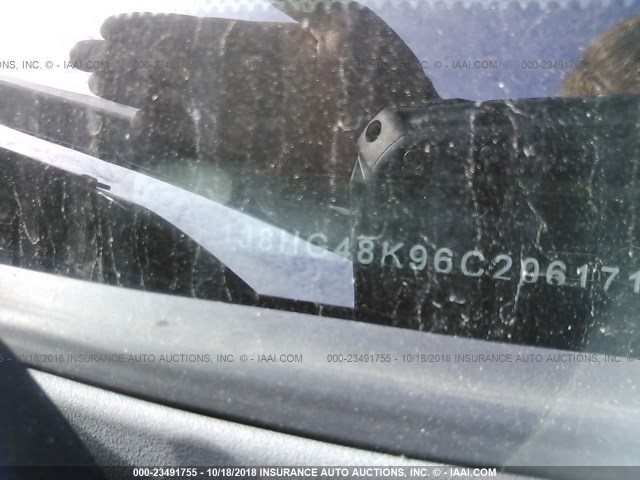 1J8HG48K96C206171 - 2006 JEEP COMMANDER WHITE photo 9