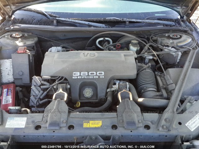 2G4WB52K9W1559992 - 1998 BUICK REGAL LS BLUE photo 10