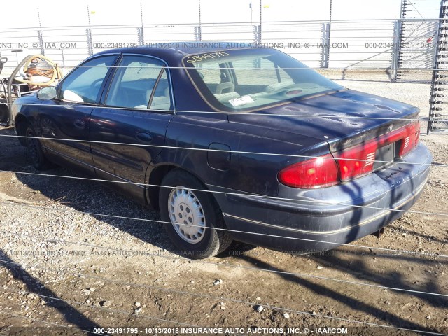 2G4WB52K9W1559992 - 1998 BUICK REGAL LS BLUE photo 3