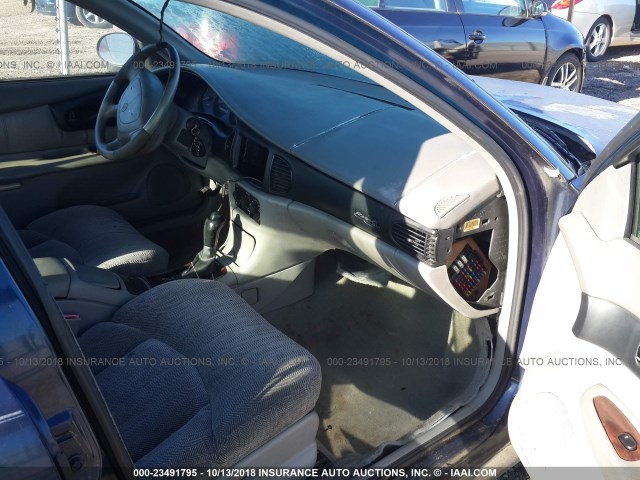 2G4WB52K9W1559992 - 1998 BUICK REGAL LS BLUE photo 5