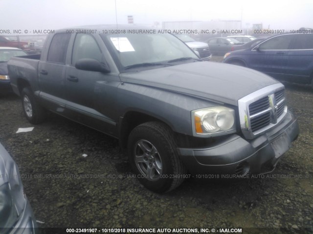 1D7HE28K47S208540 - 2007 DODGE DAKOTA QUAD/ST GRAY photo 1