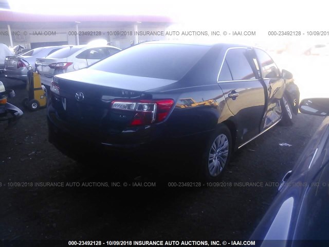 4T4BF1FK9ER345082 - 2014 TOYOTA CAMRY L/SE/LE/XLE Mavi foto 4