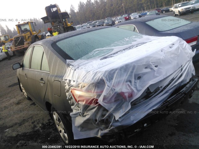 4T4BE46K89R139309 - 2009 TOYOTA CAMRY SE/LE/XLE GRAY photo 3