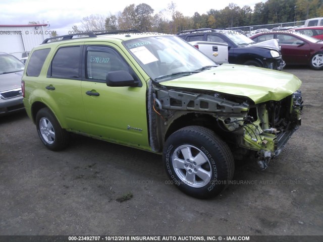 1FMCU5K39BKC65153 - 2011 FORD ESCAPE HYBRID GREEN photo 1