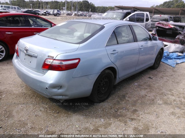 4T1BK46K89U590811 - 2009 TOYOTA CAMRY SE/LE/XLE BLUE photo 4