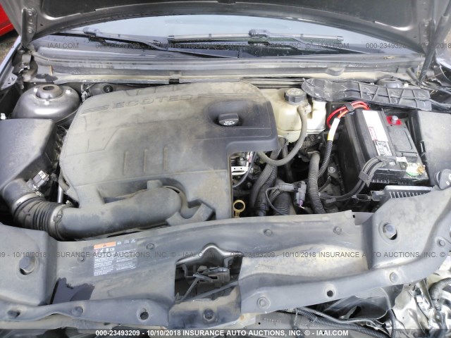 1G1ZB5E06CF263496 - 2012 CHEVROLET MALIBU LS TEAL photo 10