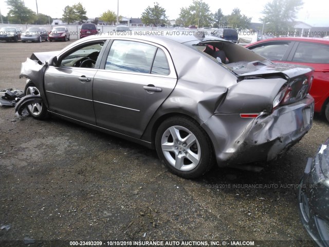 1G1ZB5E06CF263496 - 2012 CHEVROLET MALIBU LS TEAL photo 3