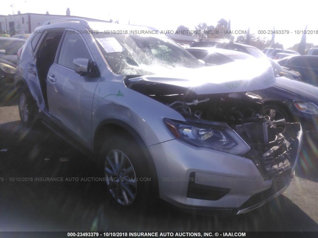 JN8AT2MT0JW455087 - 2018 NISSAN ROGUE S/SL/SV SILVER photo 1