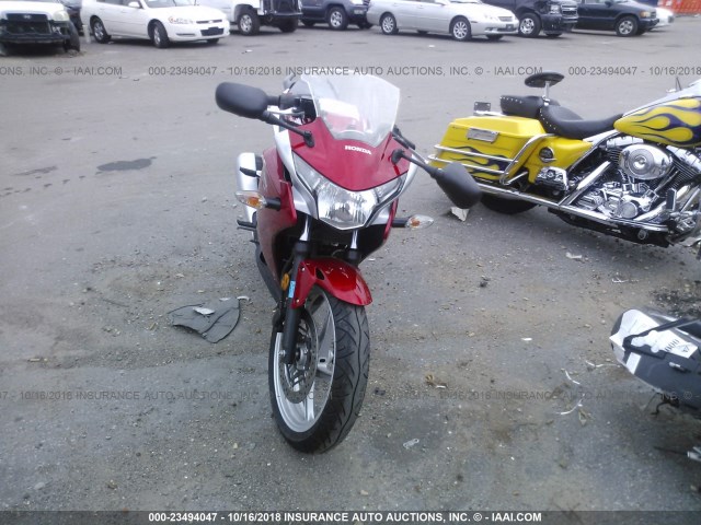 MLHMC4110B5000266 - 2011 HONDA CBR250 R RED photo 5