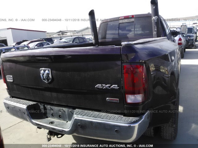 3C63DRKLXCG115421 - 2012 DODGE RAM 3500 LONGHORN MAROON photo 8