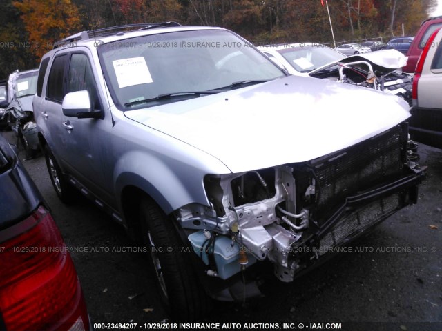 1FMCU9EG3AKC13750 - 2010 FORD ESCAPE LIMITED SILVER photo 1