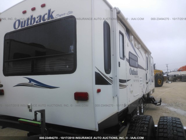 4YDT27720DB451461 - 2013 KEYSTONE OUTBK277RL  WHITE photo 4