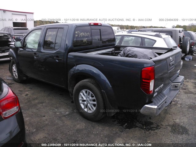 1N6DD0EV7JN707057 - 2018 NISSAN FRONTIER S/SV/SL/PRO-4X BLUE photo 3