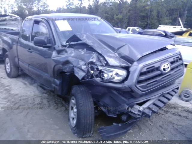 5TFRX5GN9HX089023 - 2017 TOYOTA TACOMA ACCESS CAB/SR/SR5 GRAY photo 6