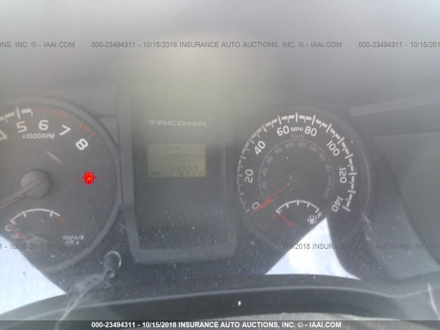 5TFRX5GN9HX089023 - 2017 TOYOTA TACOMA ACCESS CAB/SR/SR5 GRAY photo 7