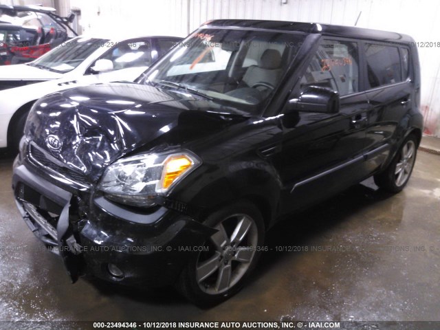 KNDJT2A25B7206495 - 2011 KIA SOUL +/!/SPORT BLACK photo 2