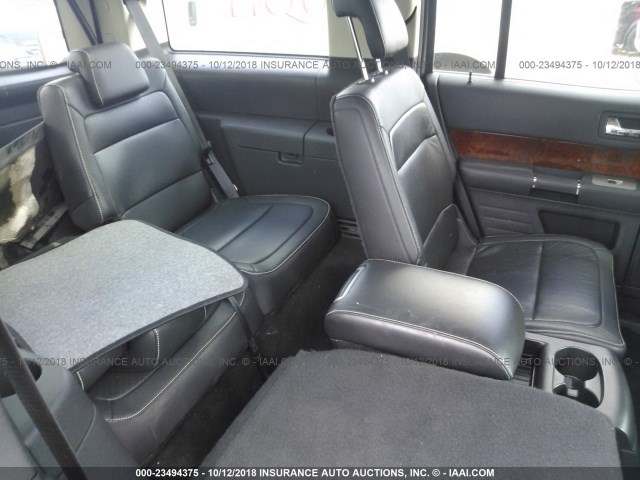 2FMHK6DT9ABD02726 - 2010 FORD FLEX LIMITED GRAY photo 8