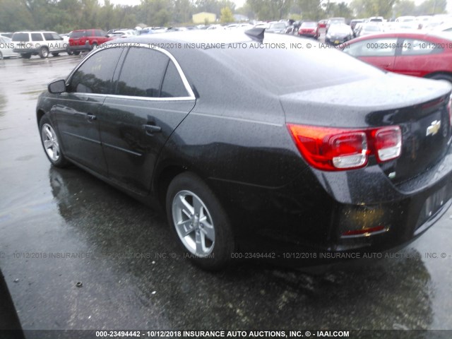 1G11B5SL5FF109488 - 2015 CHEVROLET MALIBU LS 黑色 照片 3