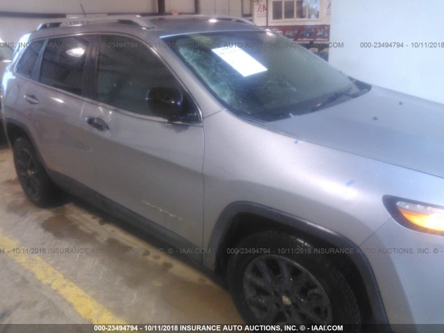 1C4PJLCB5EW192157 - 2014 JEEP CHEROKEE LATITUDE GRAY photo 6