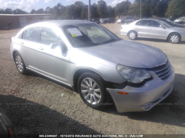 1C3CC5FB7AN135253 - 2010 CHRYSLER SEBRING LIMITED SILVER photo 1