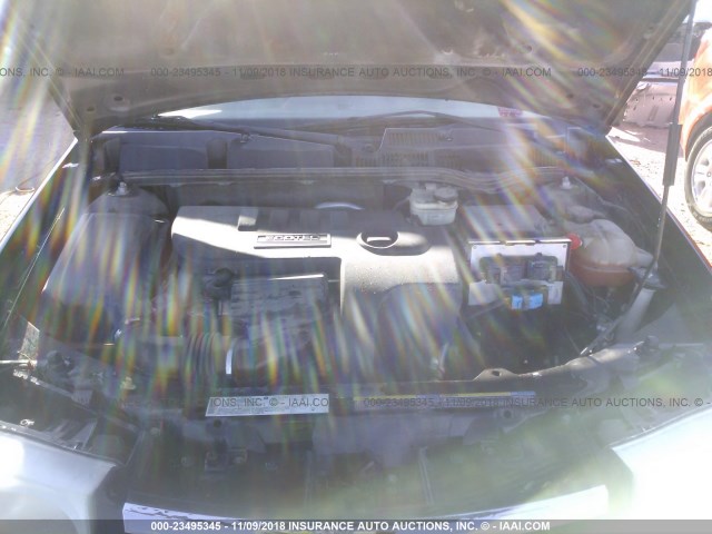 1G8AJ55F96Z106893 - 2006 SATURN ION LEVEL 2 BLACK photo 10