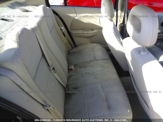 1G8AJ55F96Z106893 - 2006 SATURN ION LEVEL 2 BLACK photo 8