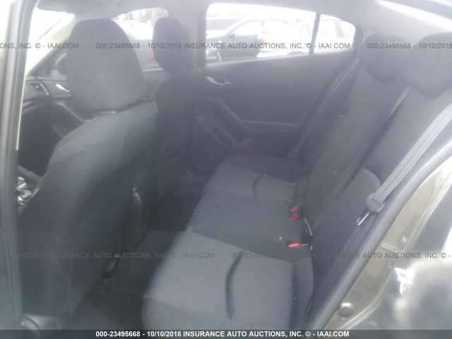 JM1BM1T78E1115846 - 2014 MAZDA 3 SV GRAY photo 8