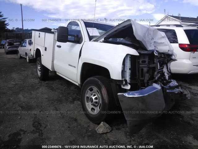 1GB0CUEG5FZ519848 - 2015 CHEVROLET SILVERADO C2500 HEAVY DUTY WHITE photo 1