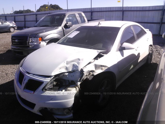 1G2ZK57K094245008 - 2009 PONTIAC G6 GT WHITE photo 2