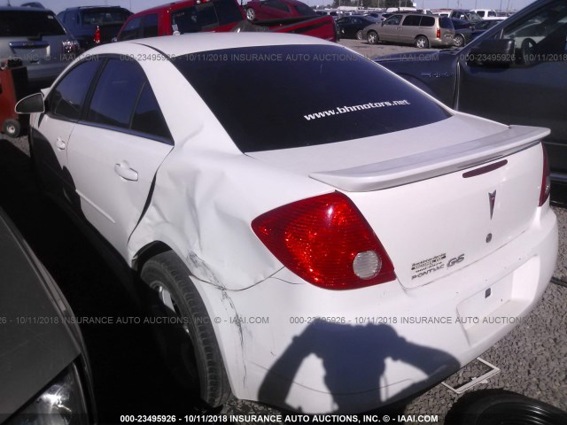 1G2ZK57K094245008 - 2009 PONTIAC G6 GT WHITE photo 3