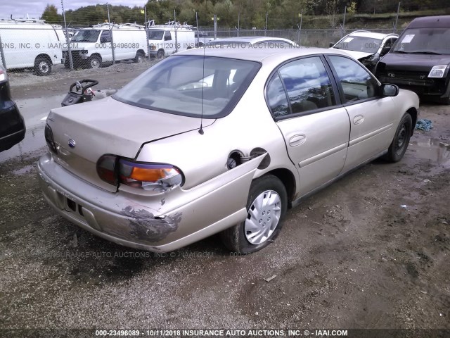 1G1ND52F25M113207 - 2005 CHEVROLET CLASSIC TAN photo 4