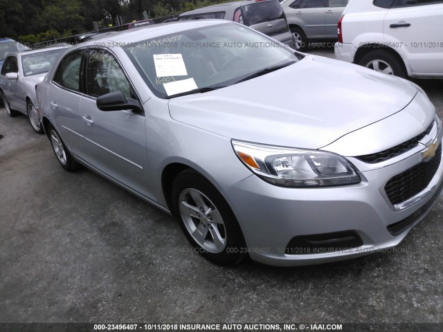 1G11B5SLXFF240089 - 2015 CHEVROLET MALIBU LS 银色 照片 1