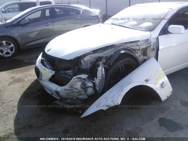 WBAEH13446CR46111 - 2006 BMW 650 I WHITE photo 6