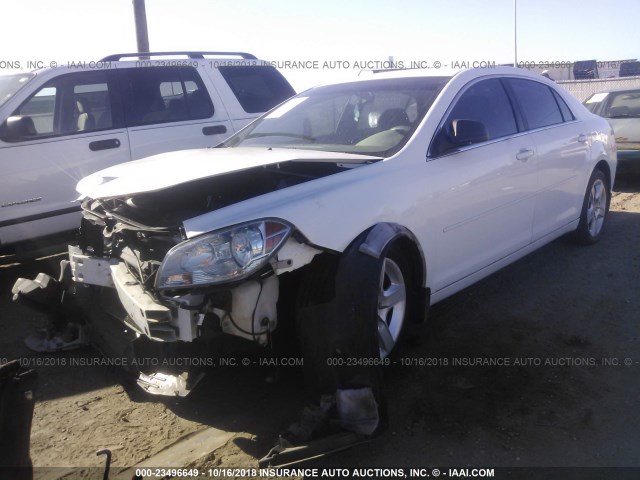 1G1ZB5E07CF220317 - 2012 CHEVROLET MALIBU LS 白色 照片 2