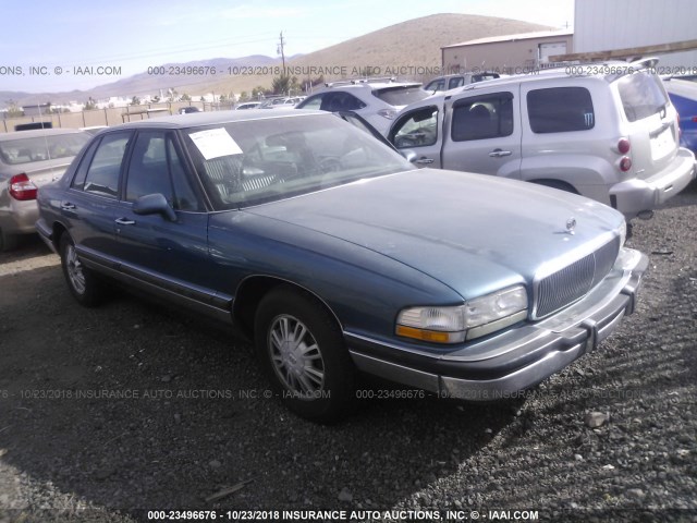 1G4CW53L9P1610929 - 1993 BUICK PARK AVENUE  BLUE photo 1