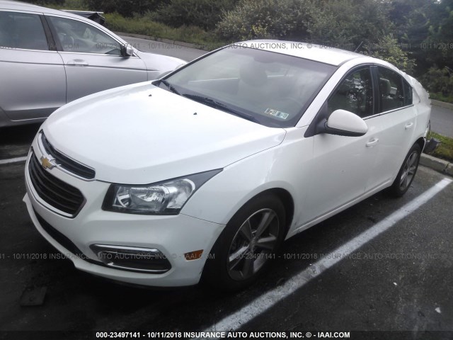 1G1PF5SB4G7131192 - 2016 CHEVROLET CRUZE LIMITED LT WHITE photo 2