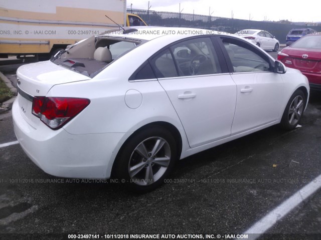 1G1PF5SB4G7131192 - 2016 CHEVROLET CRUZE LIMITED LT WHITE photo 4