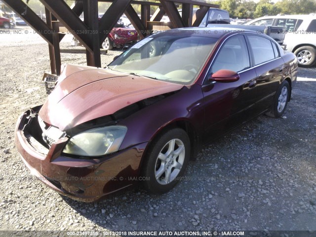 1N4AL11E06N400640 - 2006 NISSAN ALTIMA S/SL RED photo 2