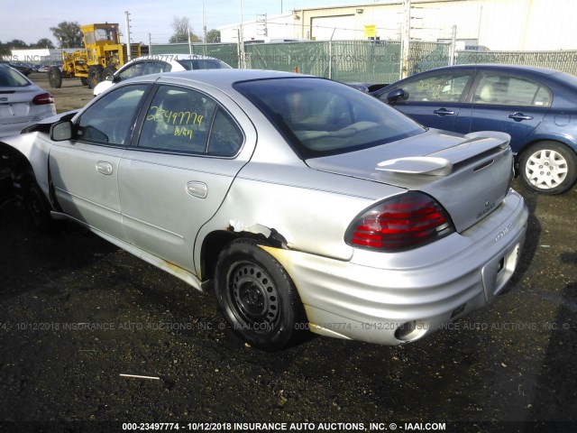 1G2NE52FX5M203617 - 2005 PONTIAC GRAND AM SE SILVER photo 3