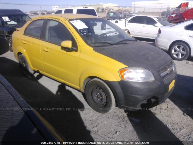 KL1TD5DE3BB121737 - 2011 CHEVROLET AVEO LS/LT Sarı foto 1