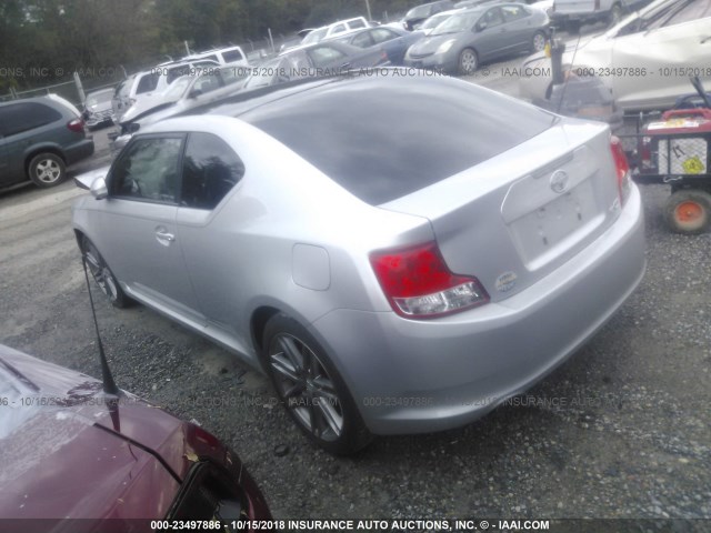 JTKJF5C78C3033400 - 2012 TOYOTA SCION TC 银色 照片 3