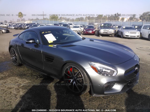 WDDYJ7JA6GA002720 - 2016 MERCEDES-BENZ AMG GT S GRAY photo 1